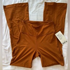 Lululemon Groove Super-High Rise Flared Pant, Butternut Brown
